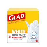 NEW (100 Bags) White Garbage Bags - Small 25L