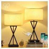 $77 Touch Lamp with USB Port