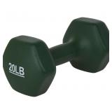 $39 20lb Neoprene Coated Dumbbell Hand Weight