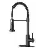 $70 FORIOUS Black Kitchen Faucet