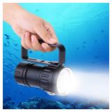 NEW $89 Scuba Gear Diving Flashlight