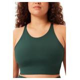 New $67 Sports Bra for Women XL Green