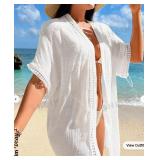 Swim Open Crochet (M-White)