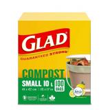 NEW (100 Bags) Compostable Bags - Small 10 Litres