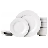 $50 15Pcs White Dinnerware Set
