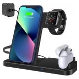 NEW $40 4-in-1 Wireless Apple Charger w/ Adapter