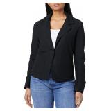 $80 Womens  Blazer - Black - XS