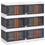 NEW $315 6PK 8.4 Gal Storage Containers