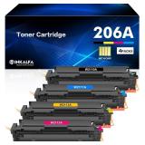 $297--206A Toner Cartridges 4 Pack