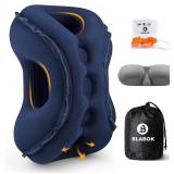 NEW $34 Inflatable Travel Pillow Set *MISSING