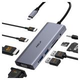 NEW $30 9-In-1 USB C Hub Multiport Adapter
