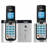 NEW $77 2 Handset Connect to Cell Cordless System