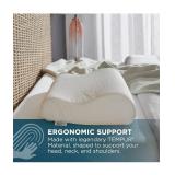 $131 Tempur Pedic Neck Pillow, Medium, White