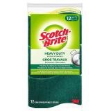 Scotch-Brite Scrub Sponge, 12 Pack