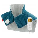 NEW $60 Weighted Heating Pad for Neck & Shoulders