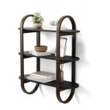 $115 3-Tier Wall Shelf