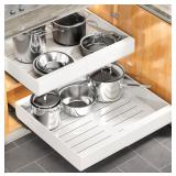 NEW $125 Pull Out Cabinet Organizer Black 1PK