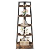 $170 5-Tier Corner Bookshelf