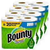 New  Paper Towels, 8 Double Plus Rolls