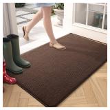 New$60 Indoor Door Mat 32"x48" BROWN