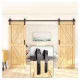 $155 10FT Double Barn Door Hardware Kit