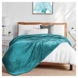 $34 Lightweight Blanket Blue, King(90"x110"))