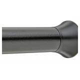 NEW $50 54-90ï¿½ Tension Curtain Rod Black