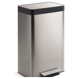 $213 13-Gallon Stainless Trash Can