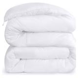 $46---88"*88" Comforter (Queen, White)