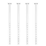 NEW $85 24-40ï¿½ Adjustable Metal Table Leg 4PK