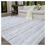 $89 Area Rug 5x7(Grey)
