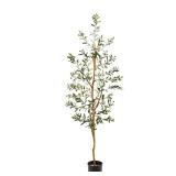 NEW $119 5.5ft Olive Artificial Tree