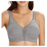 NEW $62 (38DD)Fullcoverage Non Padded Wireless Bra
