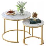 NEW $90 Coffee Table Nesting Set of 2