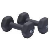 $39 15lb Neoprene Coated Dumbbell Hand Weight