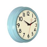 NEW $30 Retro Wall Clock 9.5 Inch
