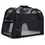 New $88  Pet Carrier Bag(L, Black)