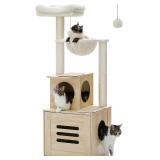 $130 Cat Tree, 55.5"