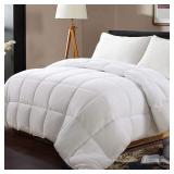 $60 Queen Comforter (90by 90 inches,White)