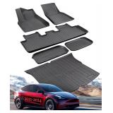 $190 Tesla Model Y 5 Seater Car Mats