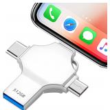 NEW $55 4-In-1 USB Flash Drive 512GB