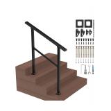 NEW $80 2 to 3 Steps Outdoor Stair Railing