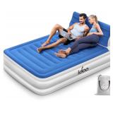 $170 (F) Double Air Mattress with Headboard