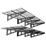NEW $250 2PK 2x6ft Garage Shelving