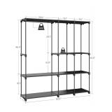 NEW $40 62-inch Closet Wardrobe