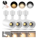 NEW $153 4PK Zoomable Track Lighting Heads 10W