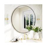 $70 BEAUTYPEAK Round Mirror, 24 Inch