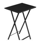 $43 Folding TV Table Black