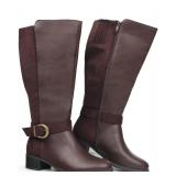 NEW $70 SZ9 Women's Extra Wide Calf High Boots