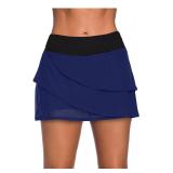 (XL)Aleumdr Women's Waistband Layered